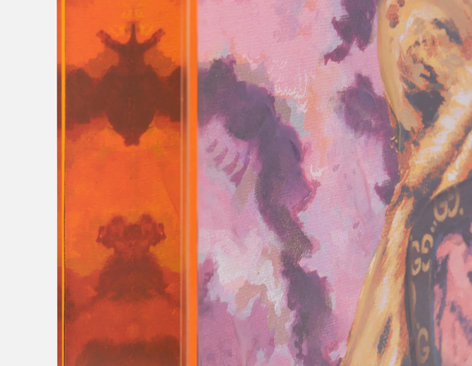 GOLDIE I — Acrylic shadow box art 45 x 60 cm - Image 5