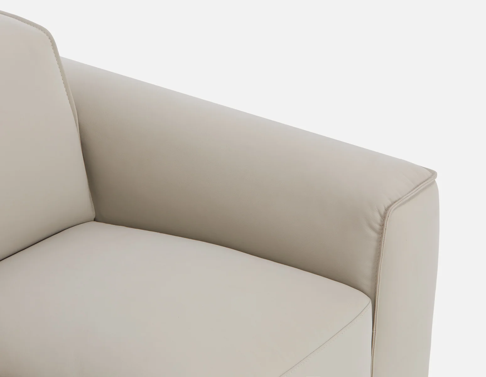 VIGO — 100% leather apartment sofa (71-99-64-88) - Image 8