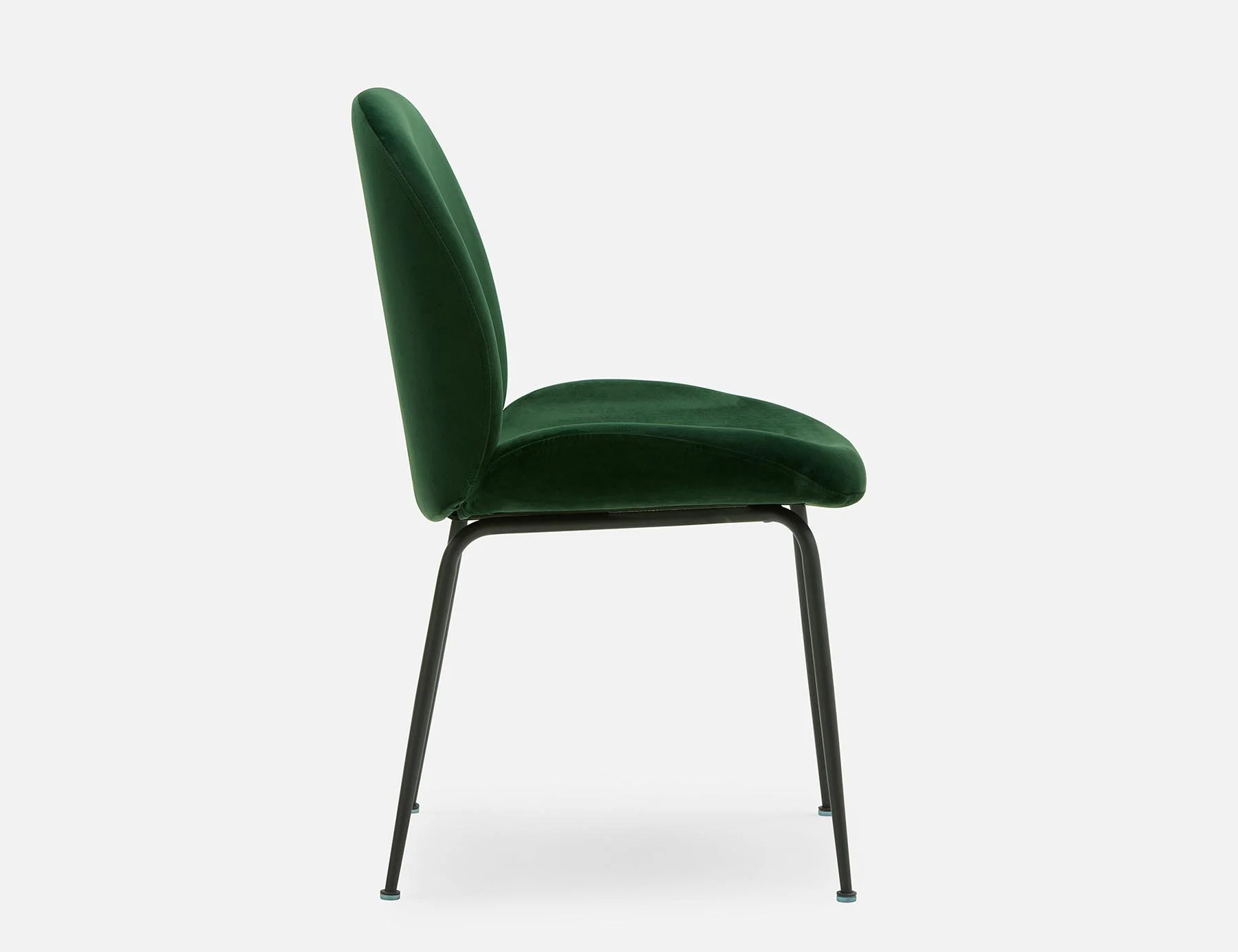 JUDITH — Contemporary velvet dining chair (03-39-96-70) - Image 6