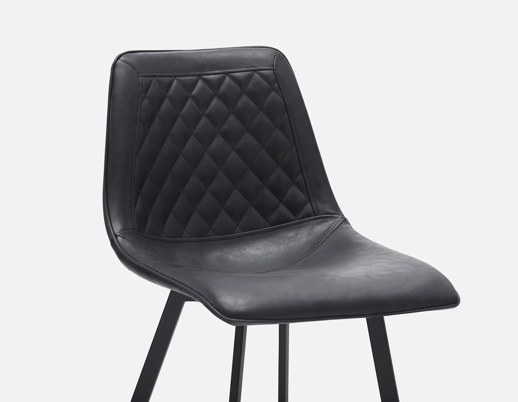 MALI — Mid-century modern counter stool with backrest 61 cm (68-92-91-20) - Image 4