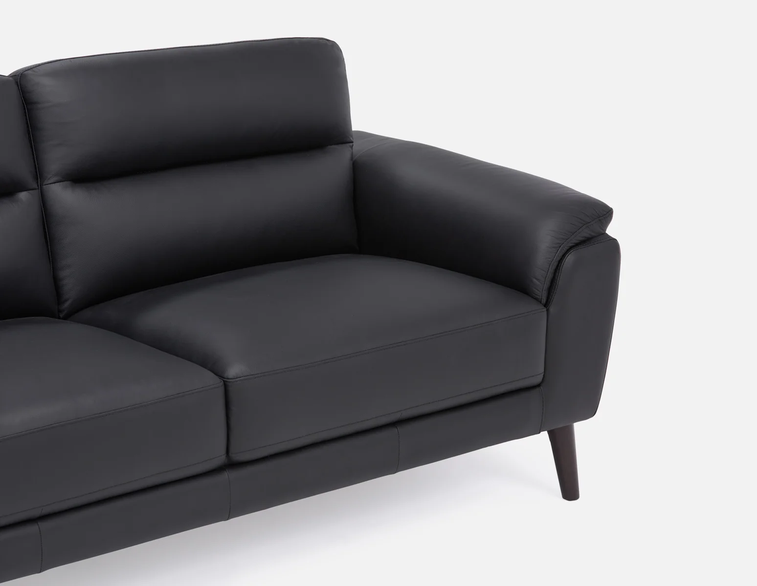 GAMARRA — 100% leather modern contemporary loveseat (72-10-78-20) - Image 5