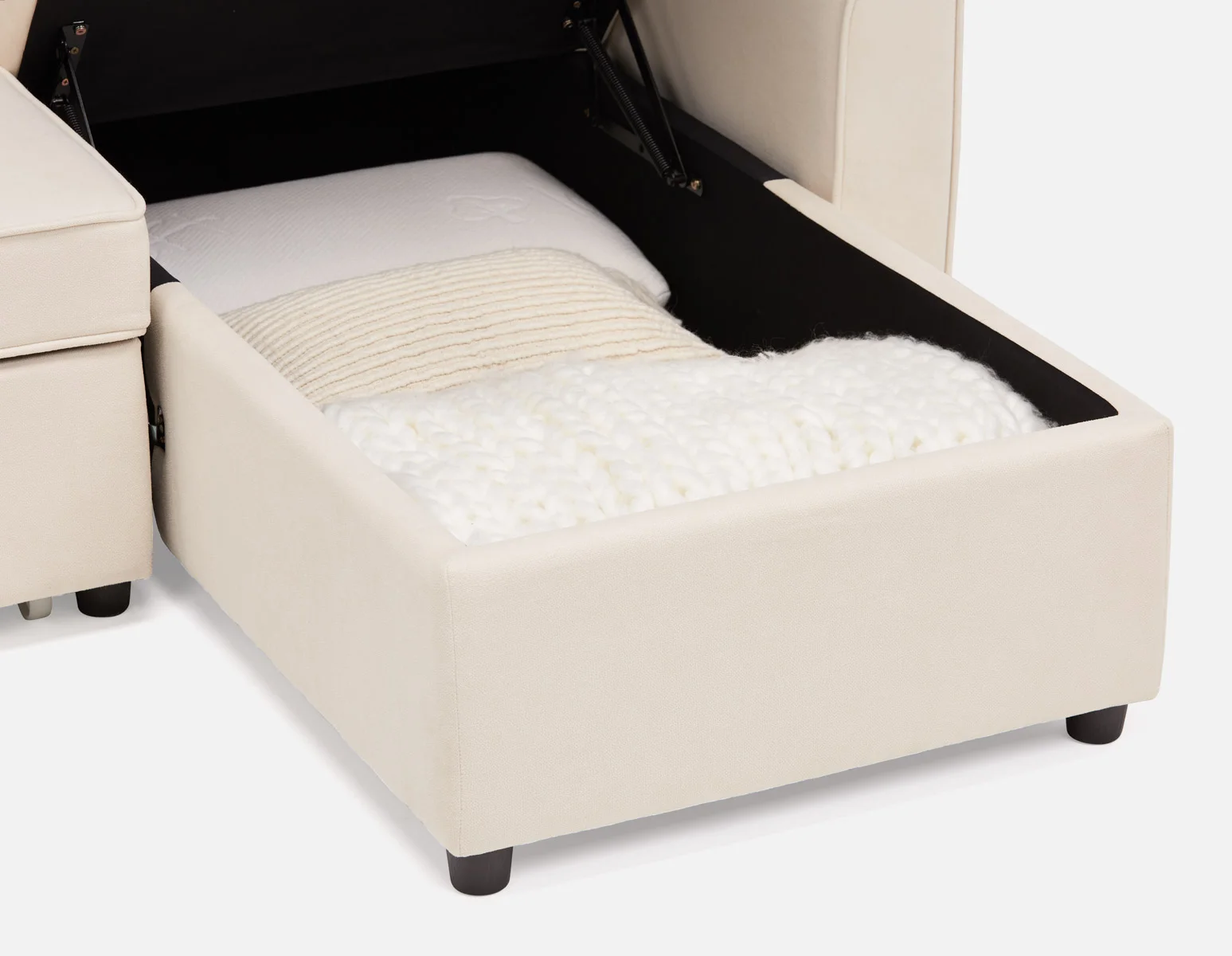 ALEX — Modern interchangeable sectional sofa-bed with storage (31-55-40-46) - Image 4