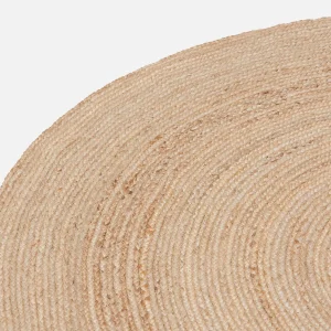 PERU — Braided jute rug 6'