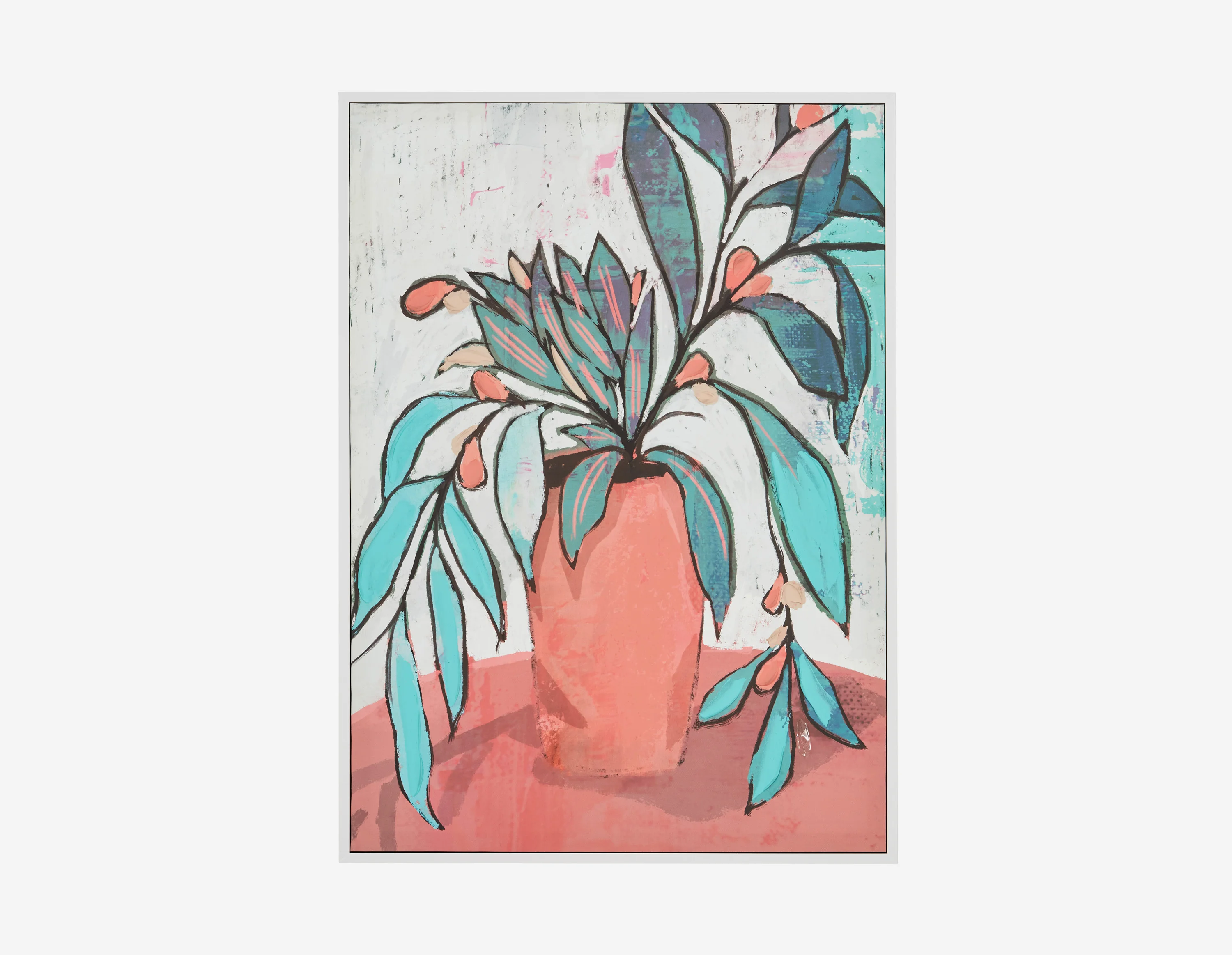 GRO — Framed hand embellished giclée 50x70cm - Image 3