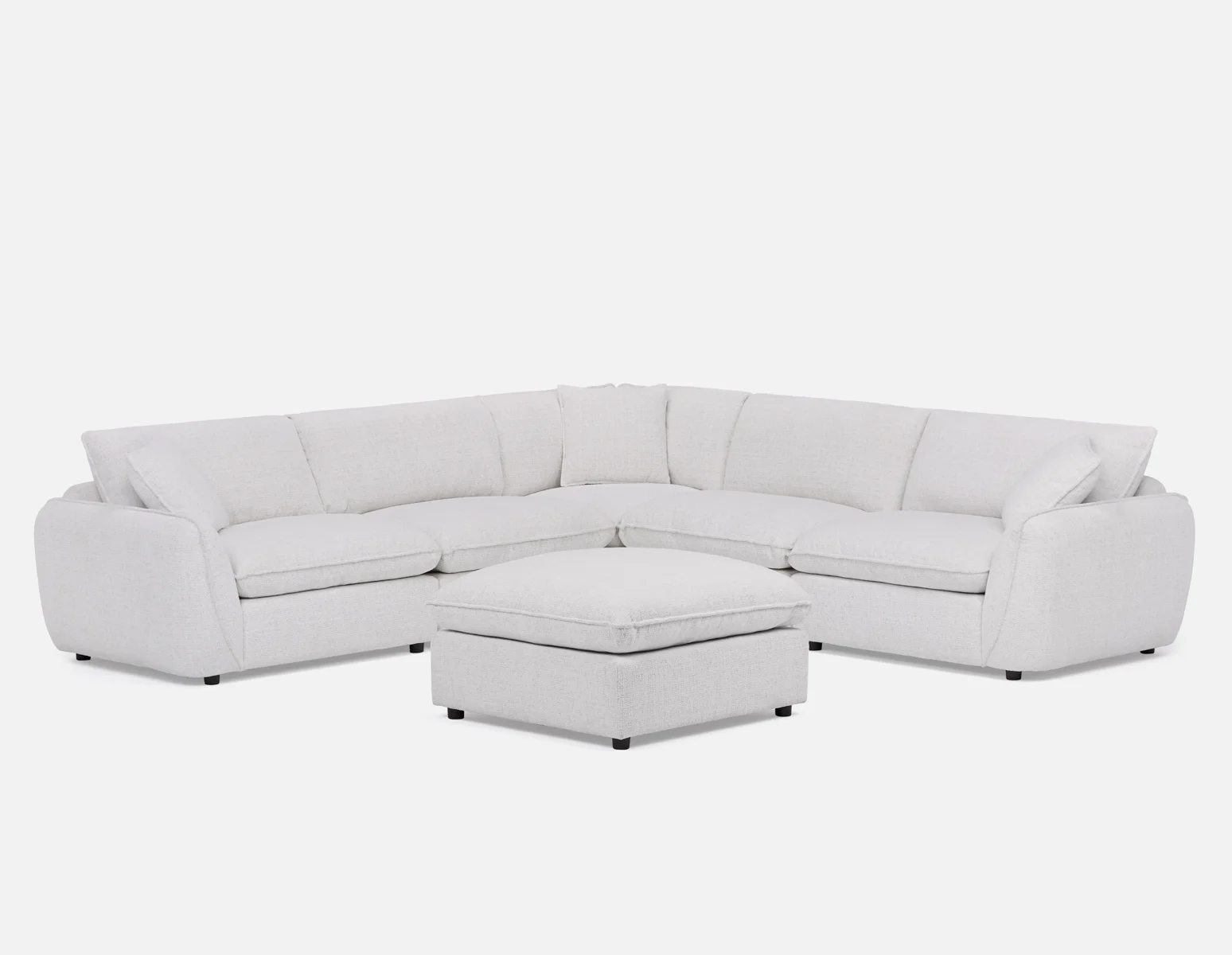 KIMM — Contemporary 6-pc modular sectional sofa - Image 19