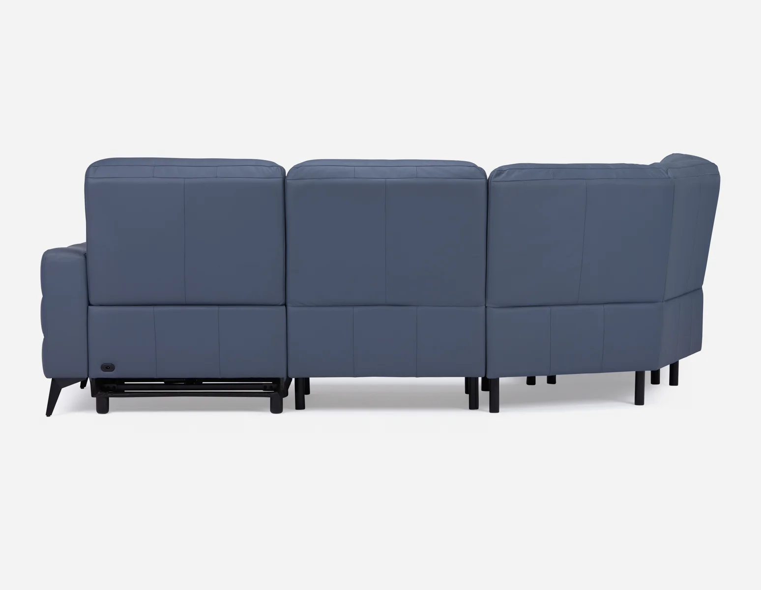 BILLIE — Left-facing 100% leather power reclining sectional sofa (33-60-57-17) - Image 11