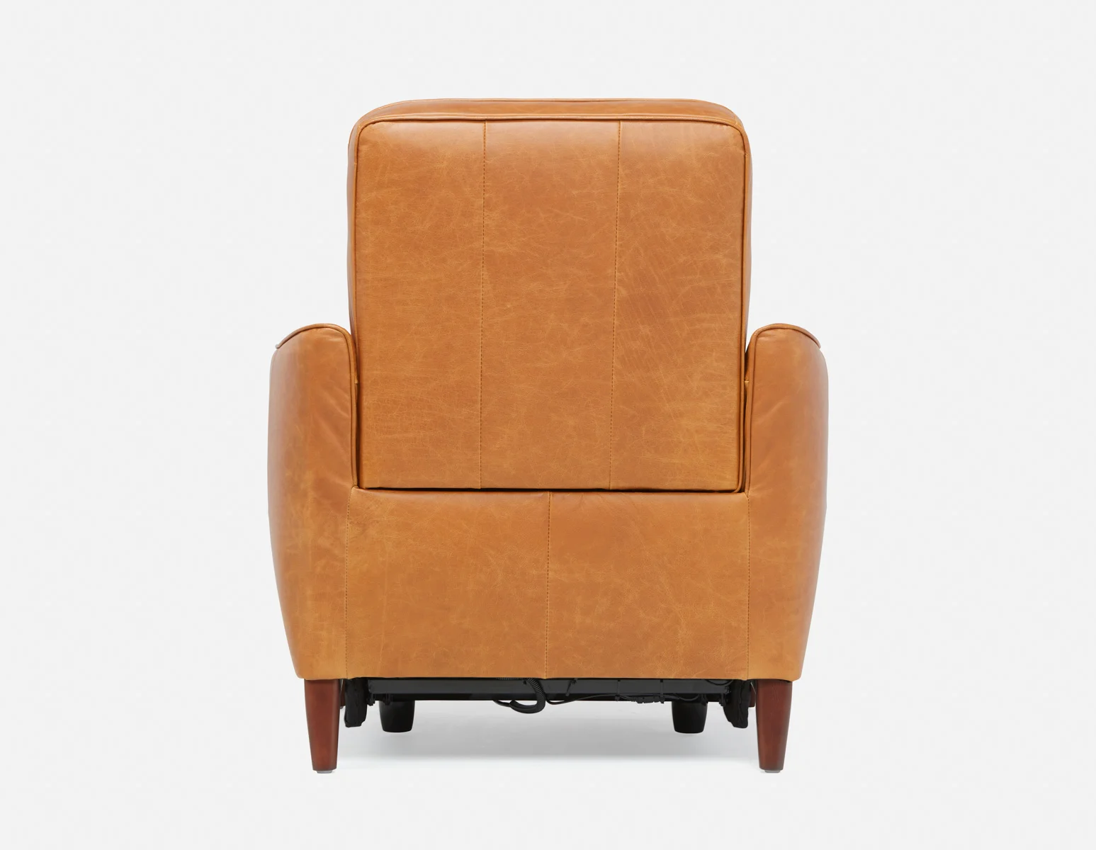 PALMER — Contemporary modern power-reclining 100% leather armchair (03-96-81-49) - Image 6