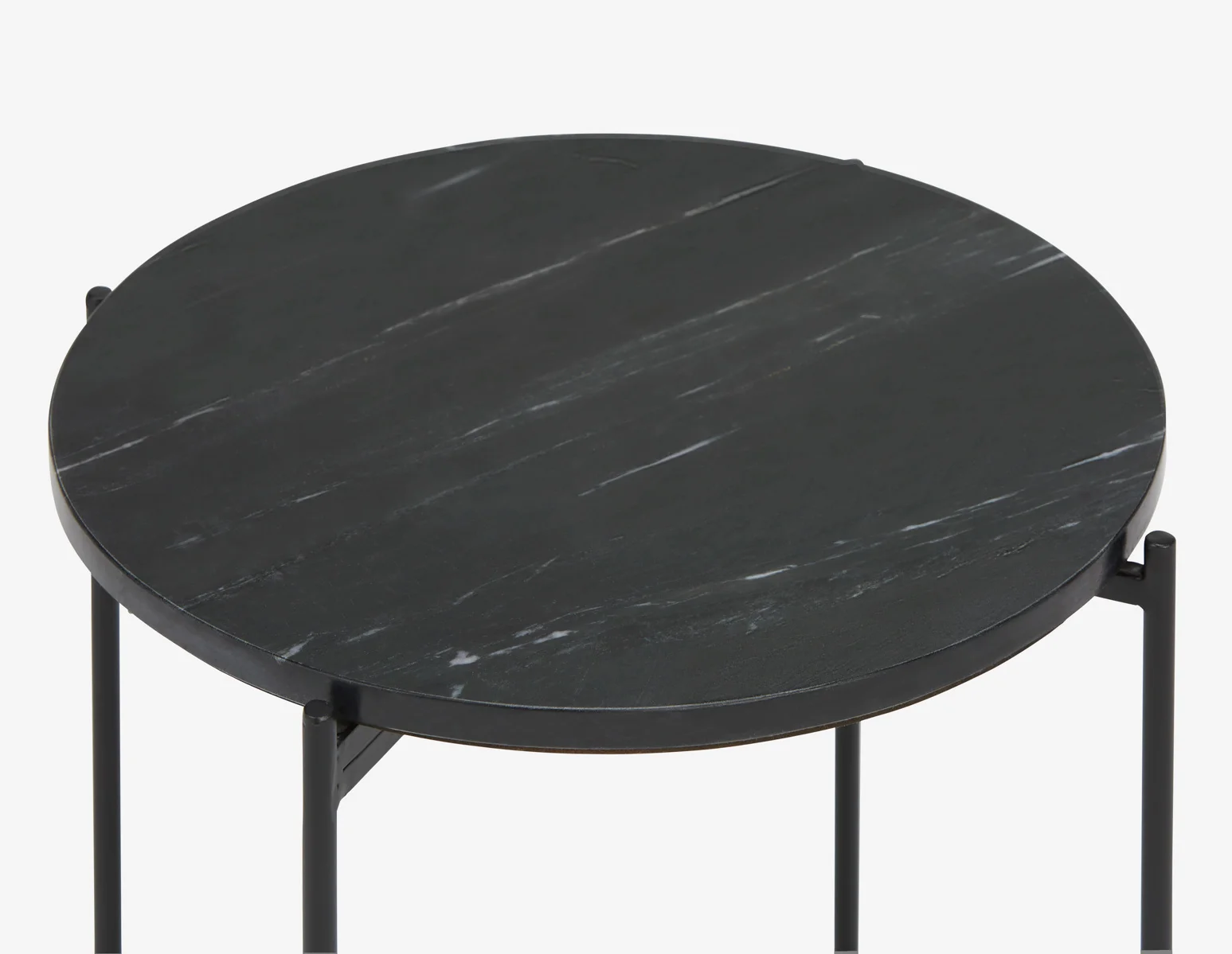 DENVER — Round marble end table 50cm (41-67-03-20) - Image 3