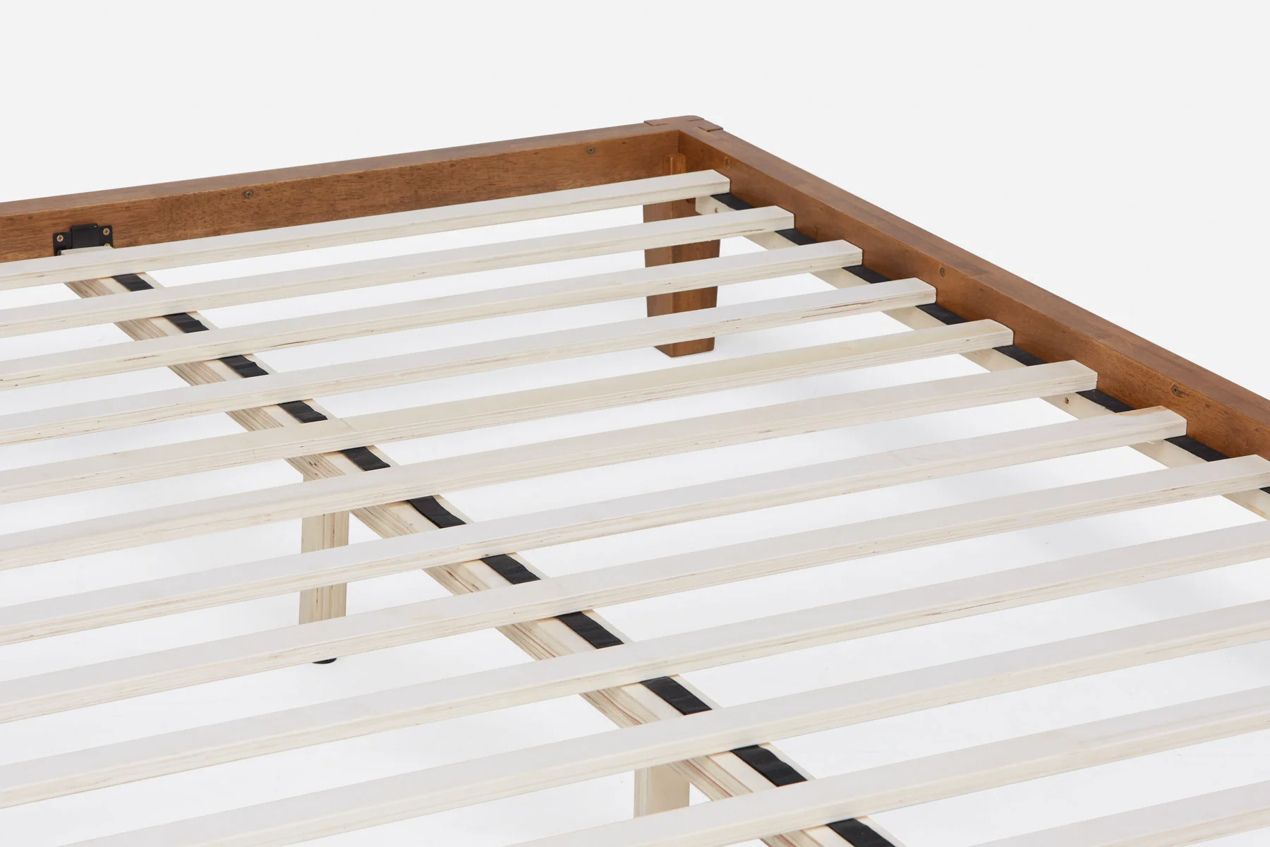 BENA — Mid-century modern double size bed frame (75-07-07-97) - Image 9