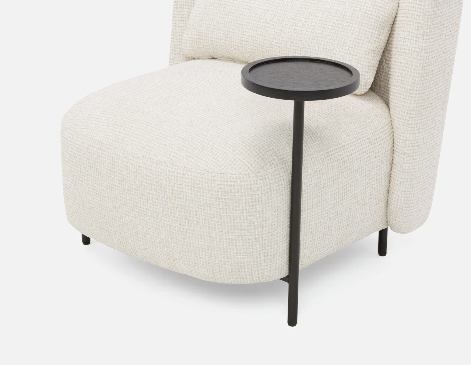 STIOLO — Accent chair with interchangeable drink stand (96-63-18-95) - Image 7