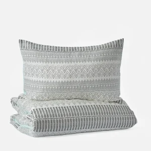 ISSA — 3-piece queen duvet cover set