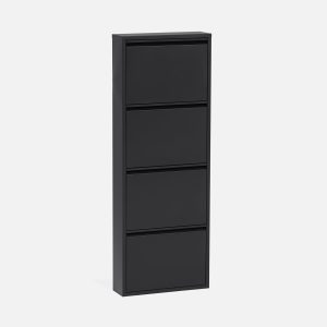 BERT — Modern 4-door shoe cabinet (36-68-26-20)