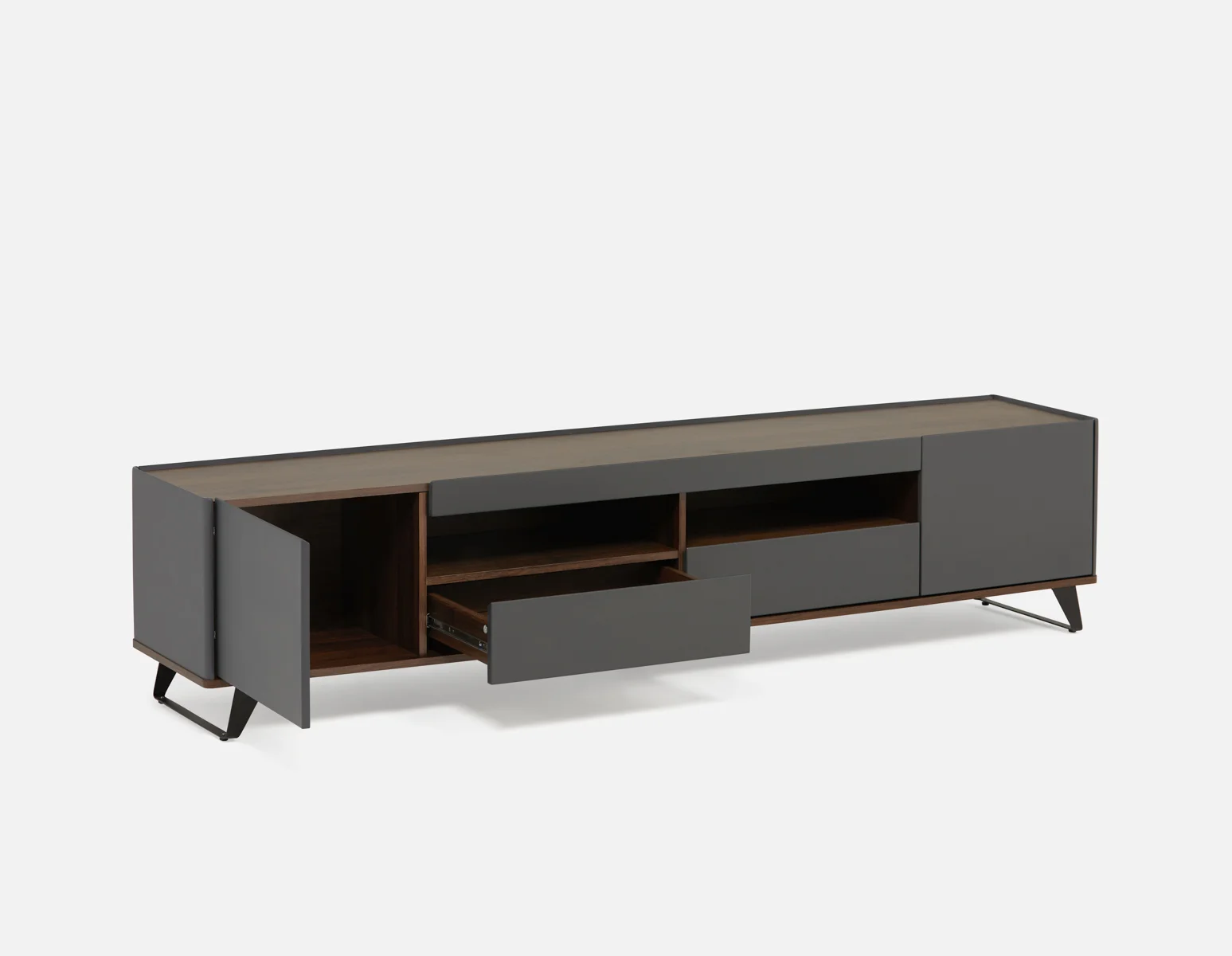 NIKITA — Contemporary media unit 200 cm (66-64-59-30) - Image 11