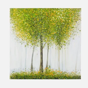 JOHAN — Hand-painted wall art 100 cm x 100 cm