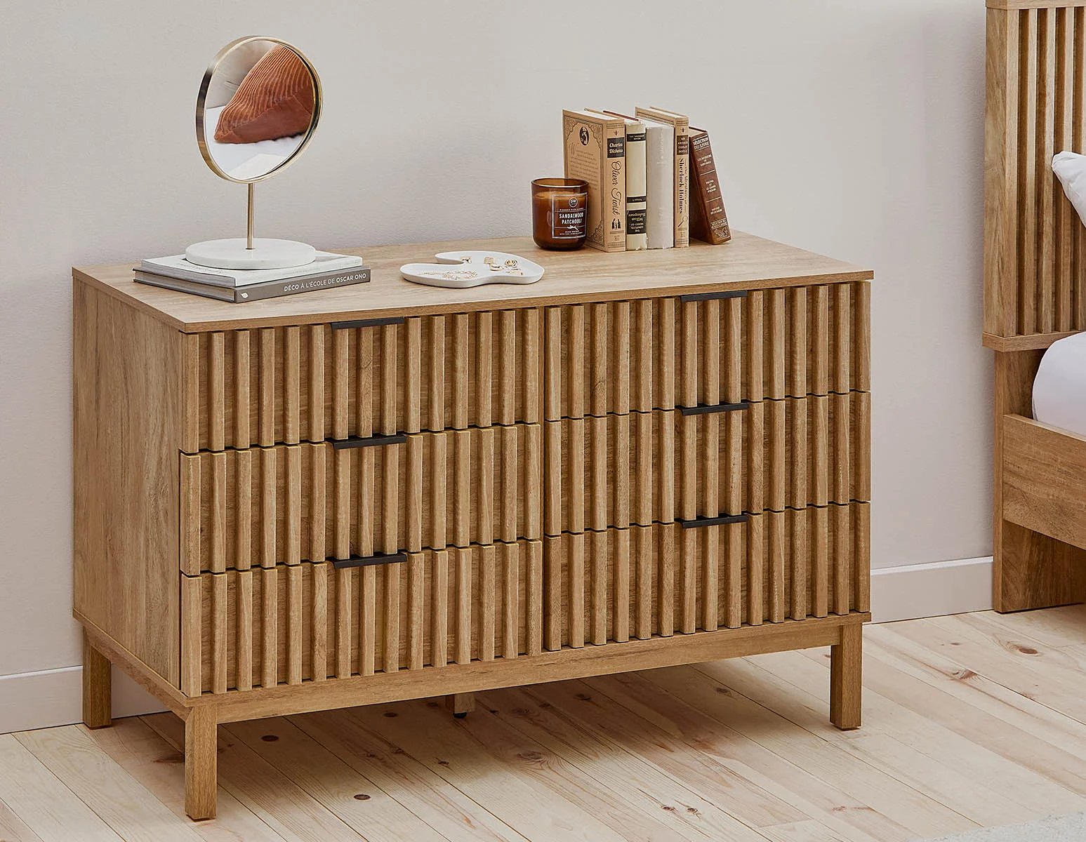 RIONA — Japandi style 6-drawer dresser - Image 13