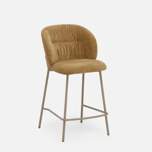 ELODI — Contemporary counter stool with backrest 66cm (14-99-54-96)