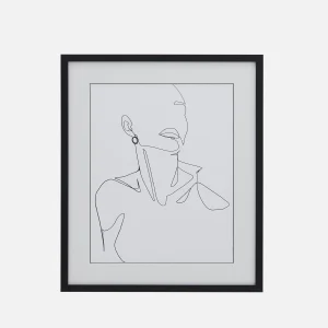 SKETCH I — Framed giclée 55 cm x 65 cm