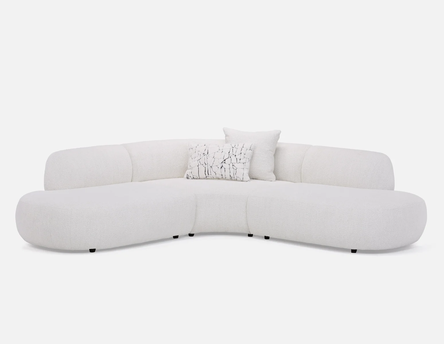 ELEONOR — Modern contemporary sectional sofa (93-74-88-46) - Image 2