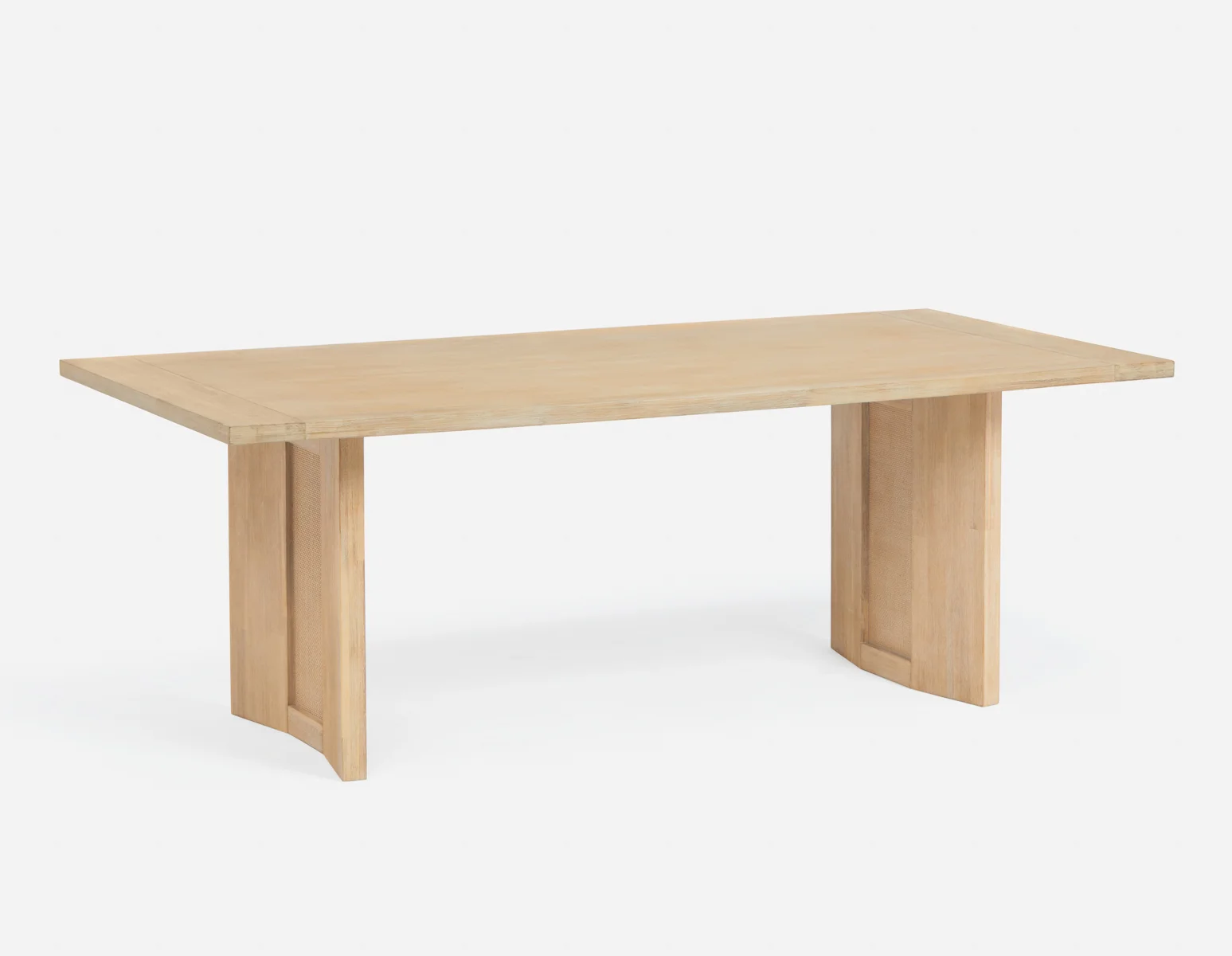 GILLIS — Modern farmhouse acacia wood dining table 210 cm - Image 10