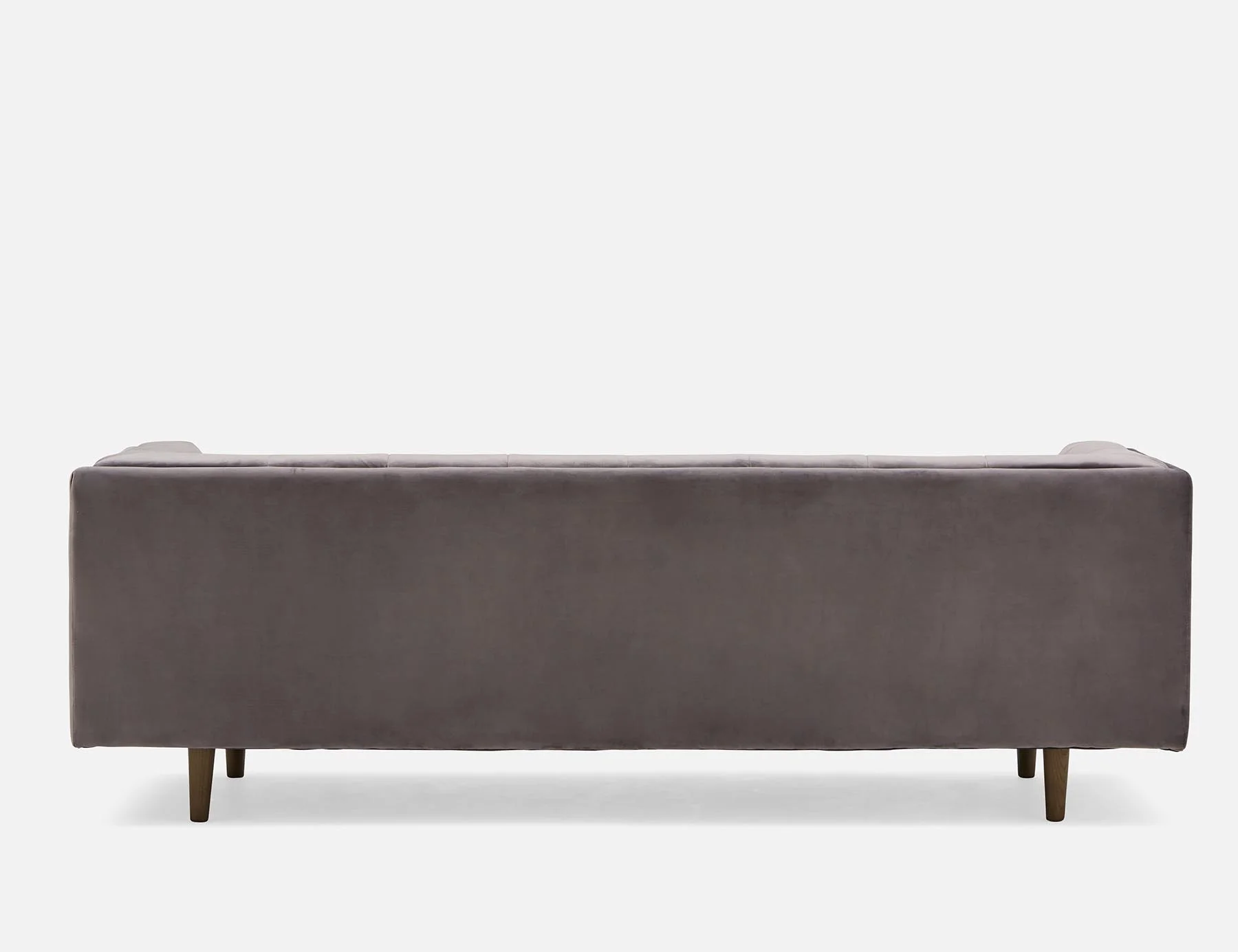 LORETTA — Mid-century modern velvet 3-seater sofa (18-76-63-30) - Image 5