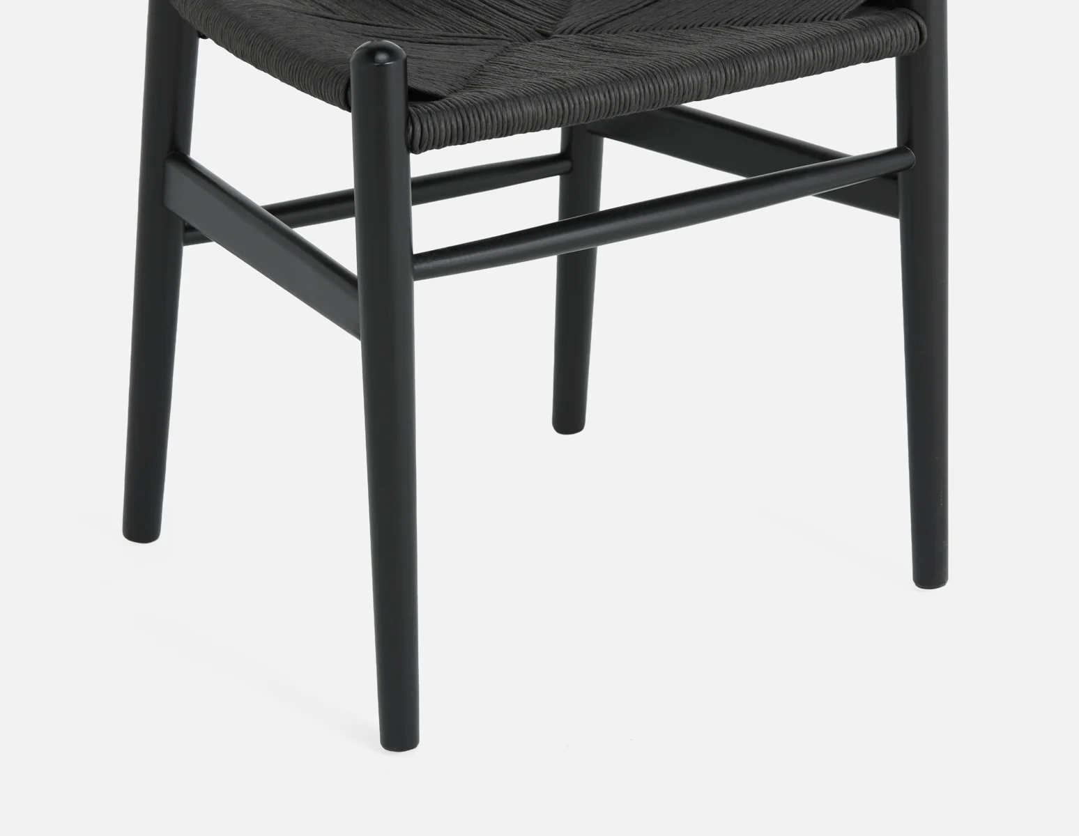 DENMARK — Beech wood and paper cord dining chair (70-01-11-20) - Image 5