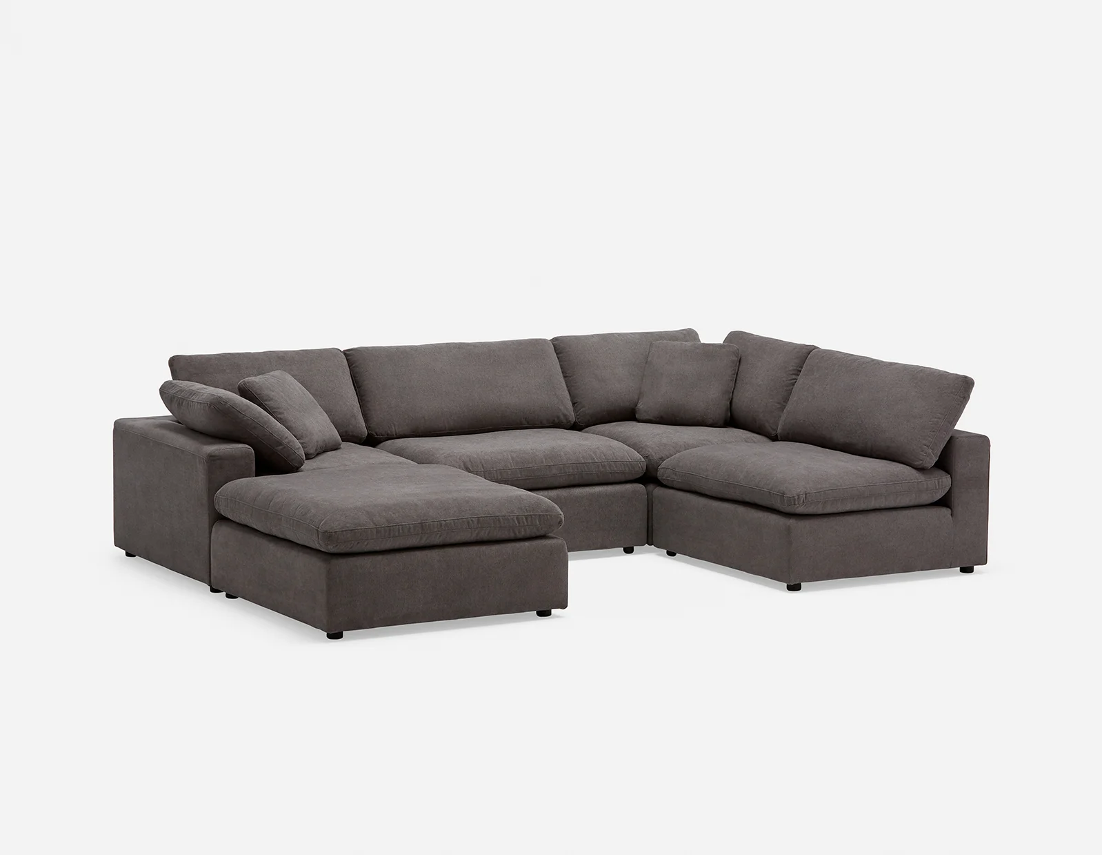SOFT — Contemporary 5-pc modular sectional sofa (89-07-55-30) - Image 23