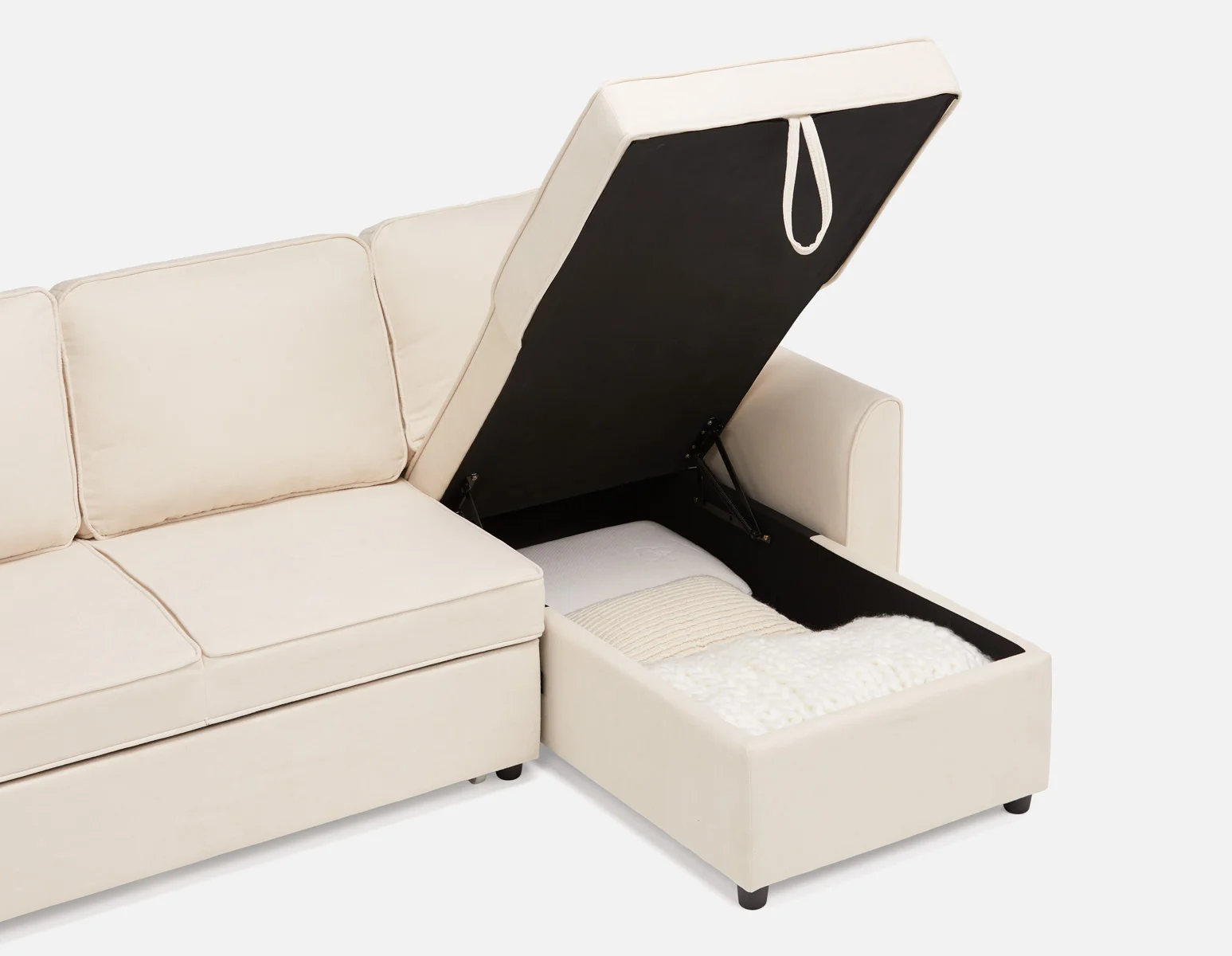 ALEX — Modern interchangeable sectional sofa-bed with storage (31-55-40-46) - Image 6
