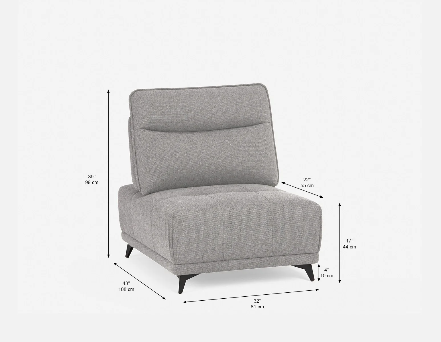 SIMON — Accent chair with adjustable backrest (91-39-00-62) - Image 12