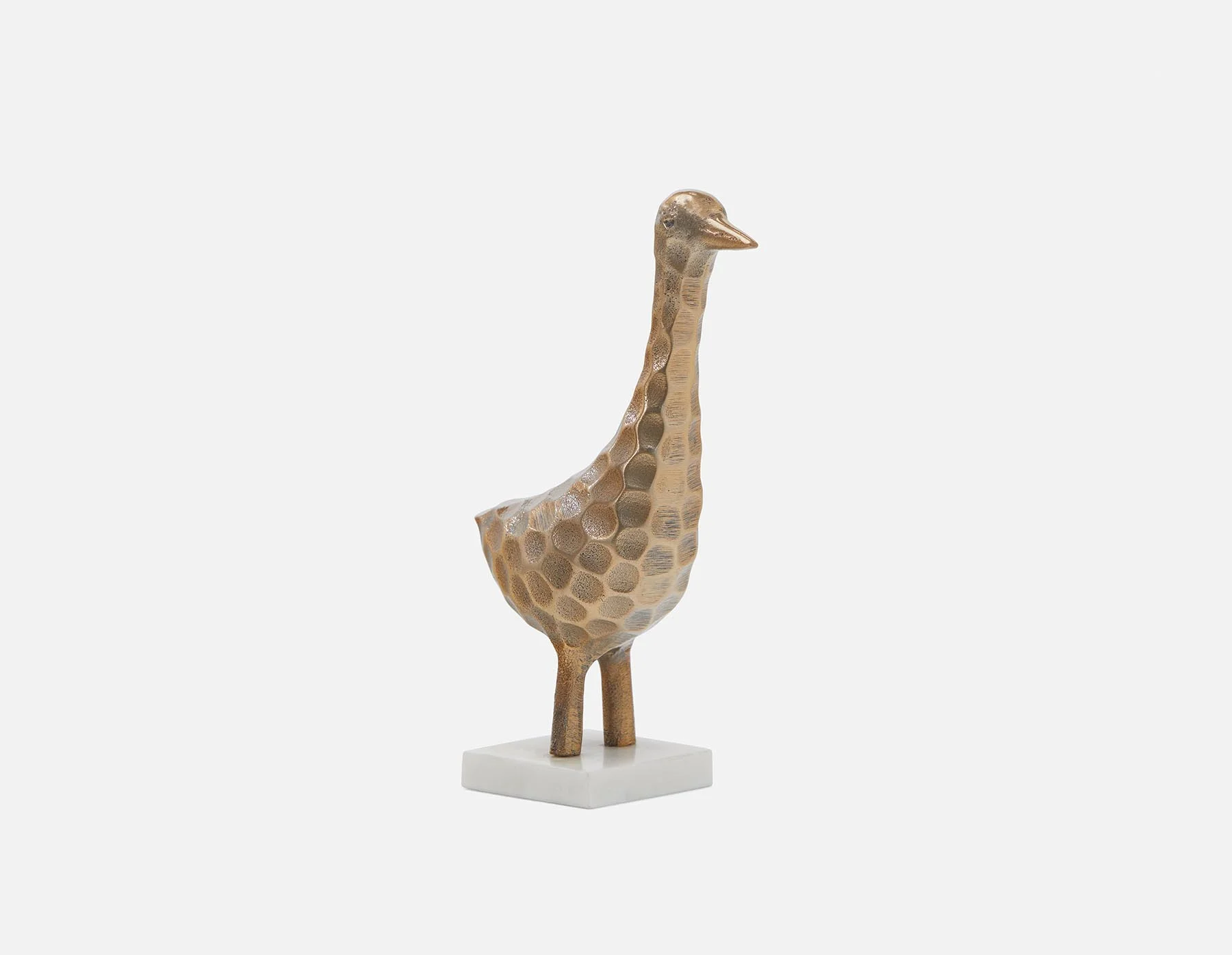BEYA — Aluminum sculpture with marble base 22 cm - Image 2