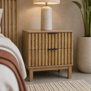 RIONA — Japandi style nightstand