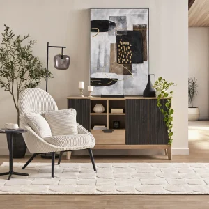 HERMAN — Corduroy accent chair (87-38-04-95)