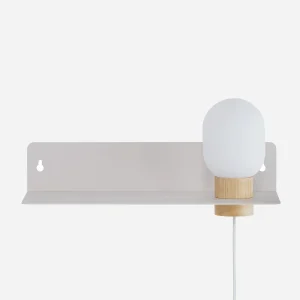 VARDO — Bedside floating shelf with lamp (99-52-79-10)