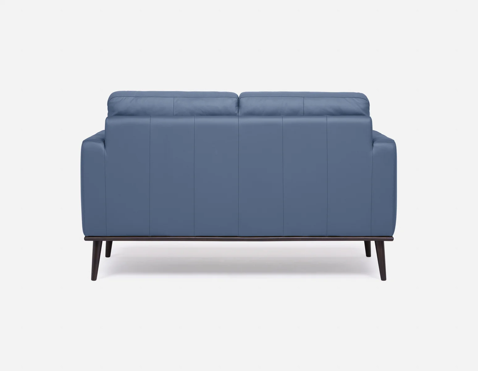 BETTA — 100% leather mid century loveseat (24-76-17-17) - Image 9