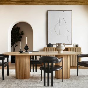 RHODES — Oval dining table 240cm (89-09-58-42)