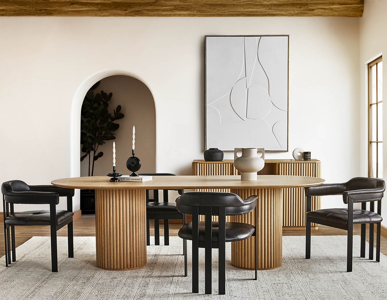 RHODES — Oval dining table 240cm (89-09-58-42)