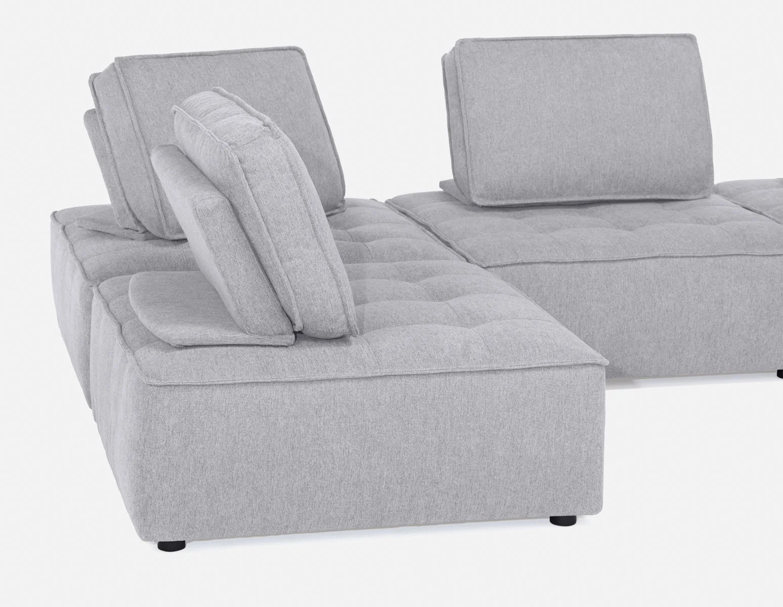 LEON — 6-pc modular interchangeable sofa (38-76-91-62) - Image 2