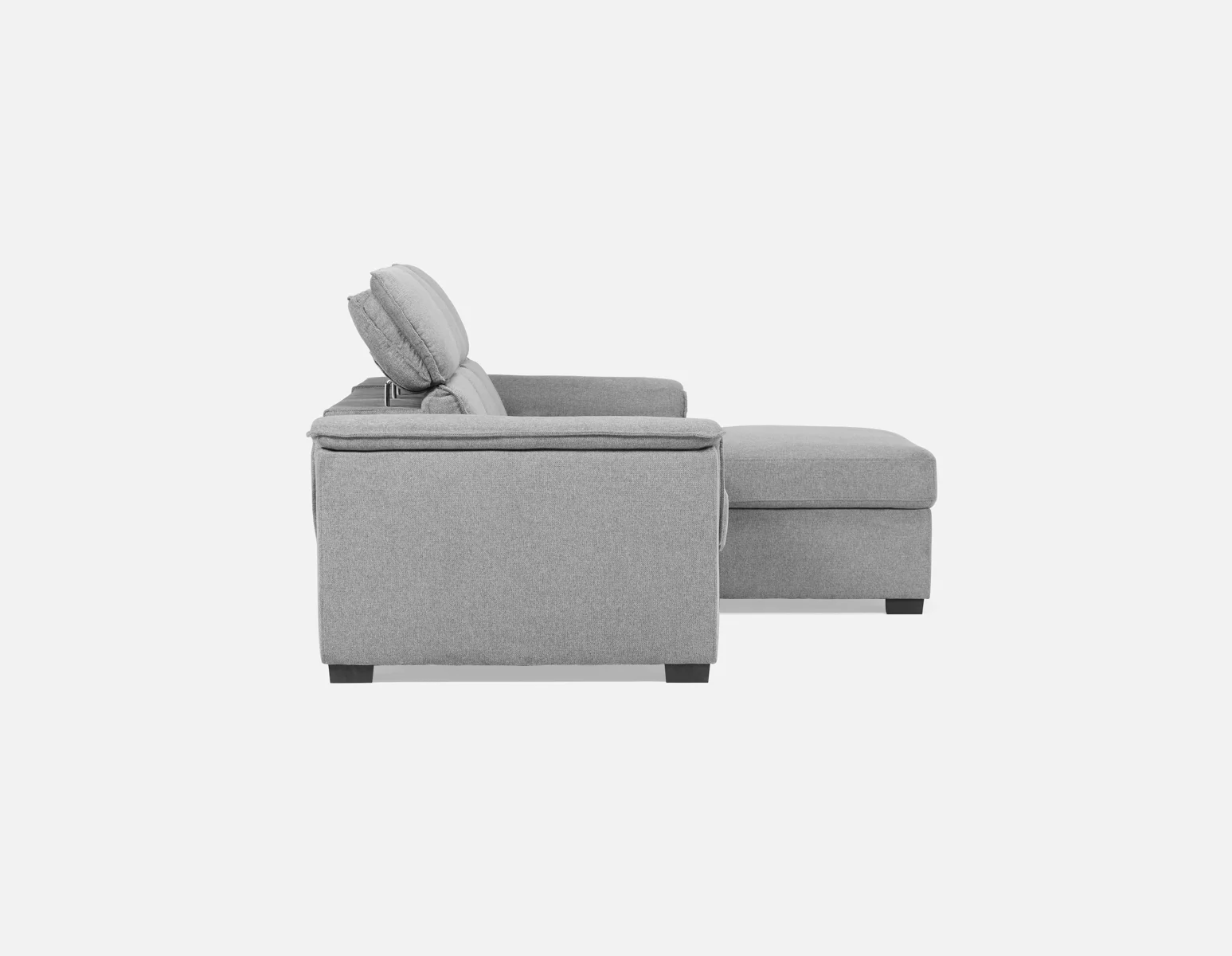 ODETTE — Contemporary right-facing sectional sofa-bed with storage (85-58-17-30) - Image 10