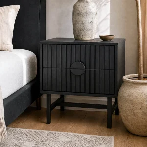 MONTANA — Modern 2-drawer nightstand