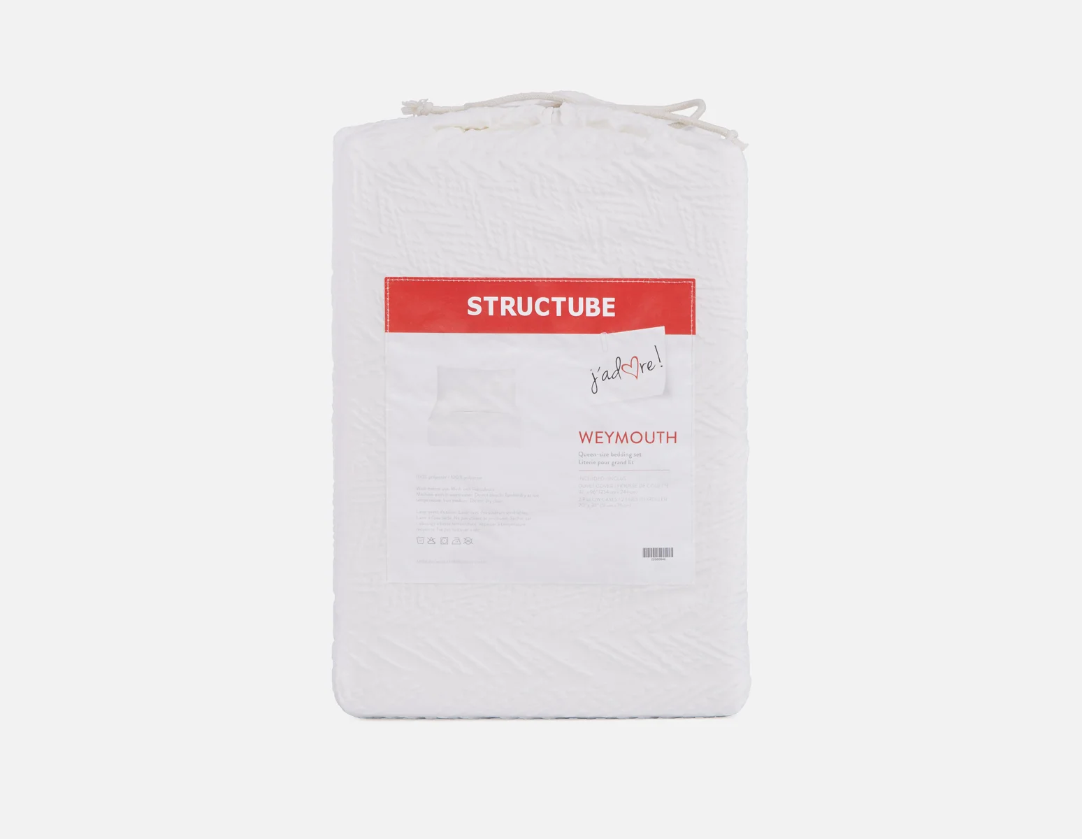 WEYMOUTH — 3-piece queen duvet cover set (22-06-08-46) - Image 4
