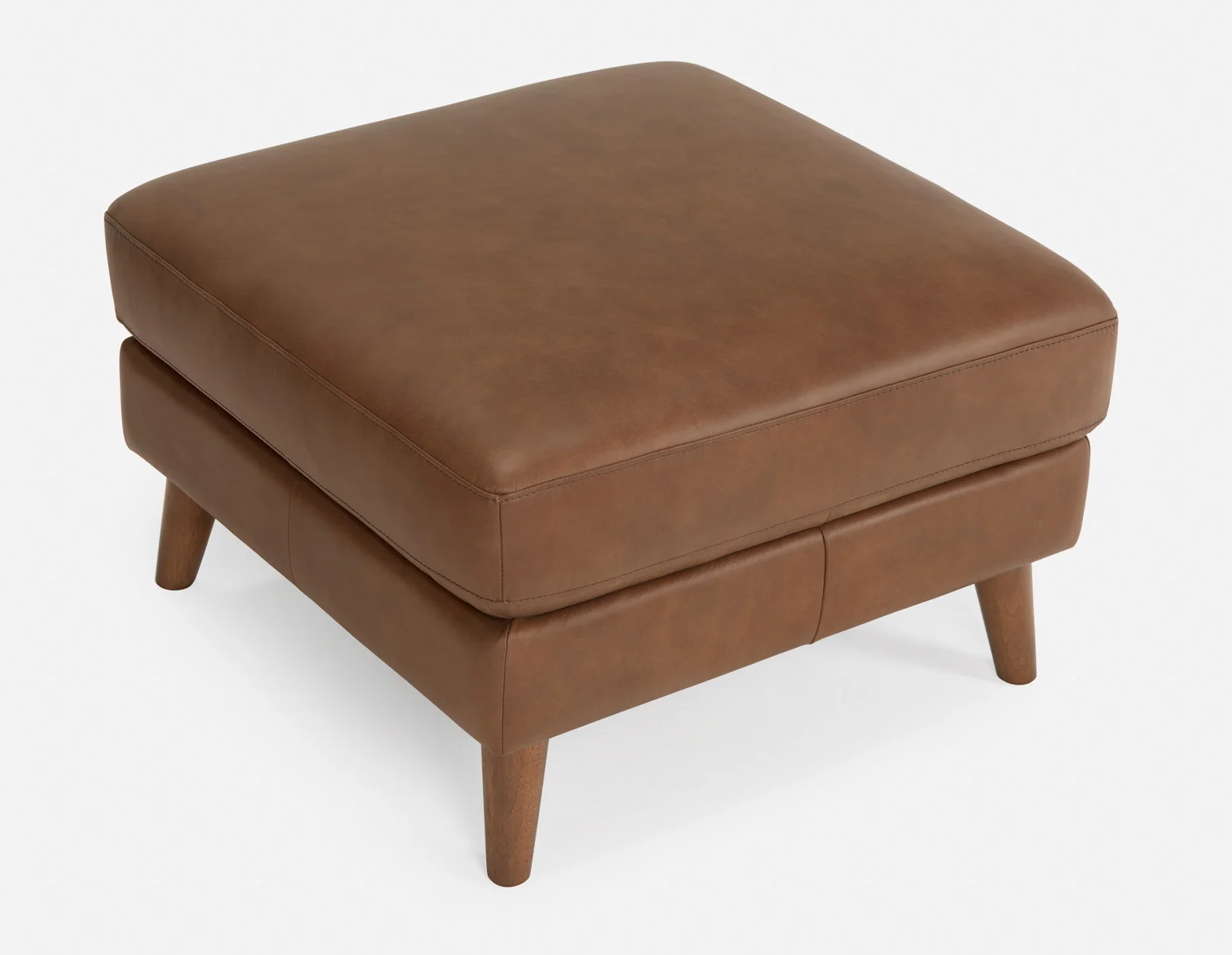 AMARI — 100% leather classic ottoman (54-51-48-67) - Image 2