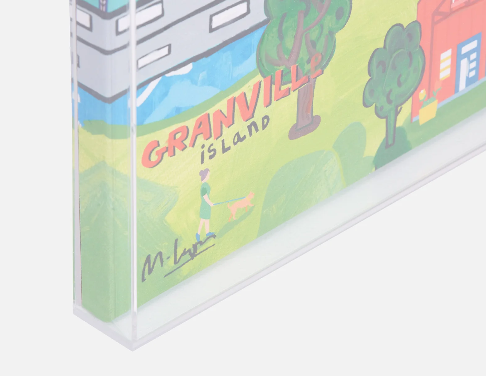 CITY YVR — Acrylic shadow box art 85 x 110 cm - Image 5
