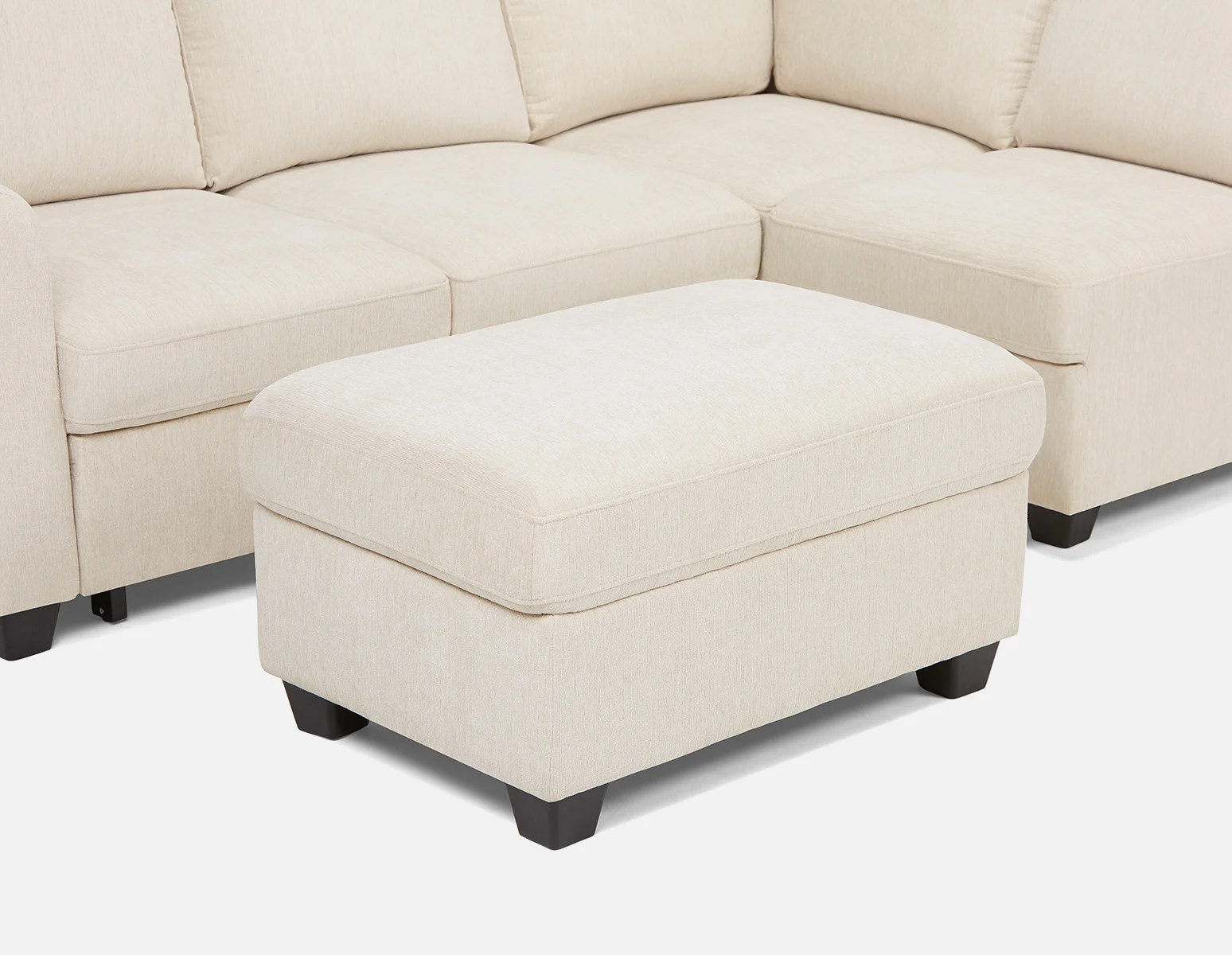 DELPHINE — Traditional right-facing sectional sofa-bed with storage (28-94-59-95) - Image 11