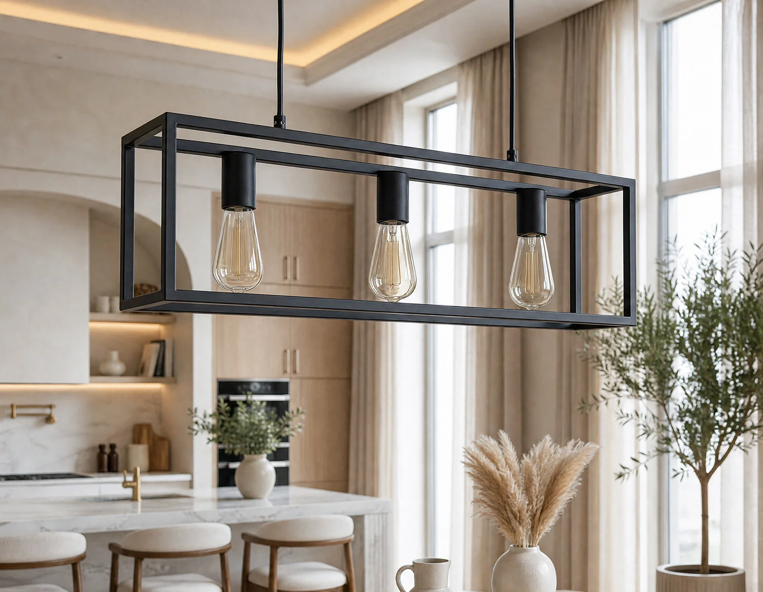 KIRUN — Modern industrial pendant 70 cm