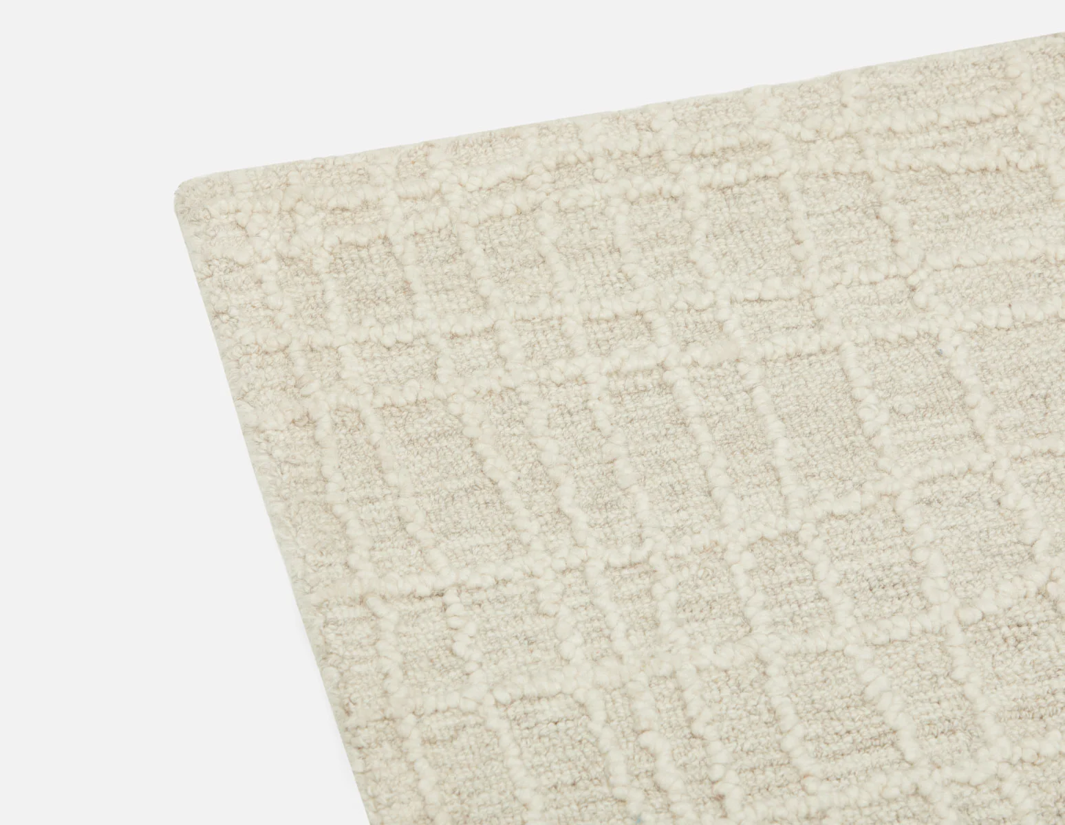 OUREA — Hand tufted wool rug 8'x10'