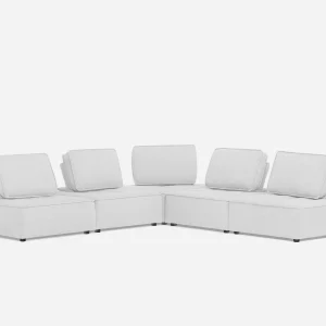 LEON — 5-pc modular interchangeable sofa (69-04-32-95)