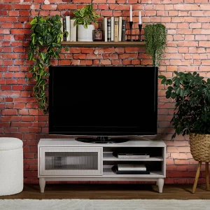 ALLESSIO — Modern contemporary media unit 120 cm (17-00-39-93)