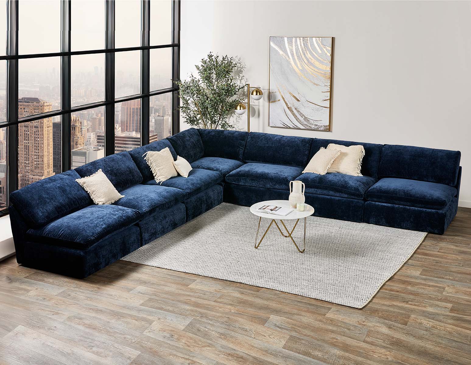 CHABLIS — 7-pc modular interchangeable sofa (79-49-81-60) - Image 8