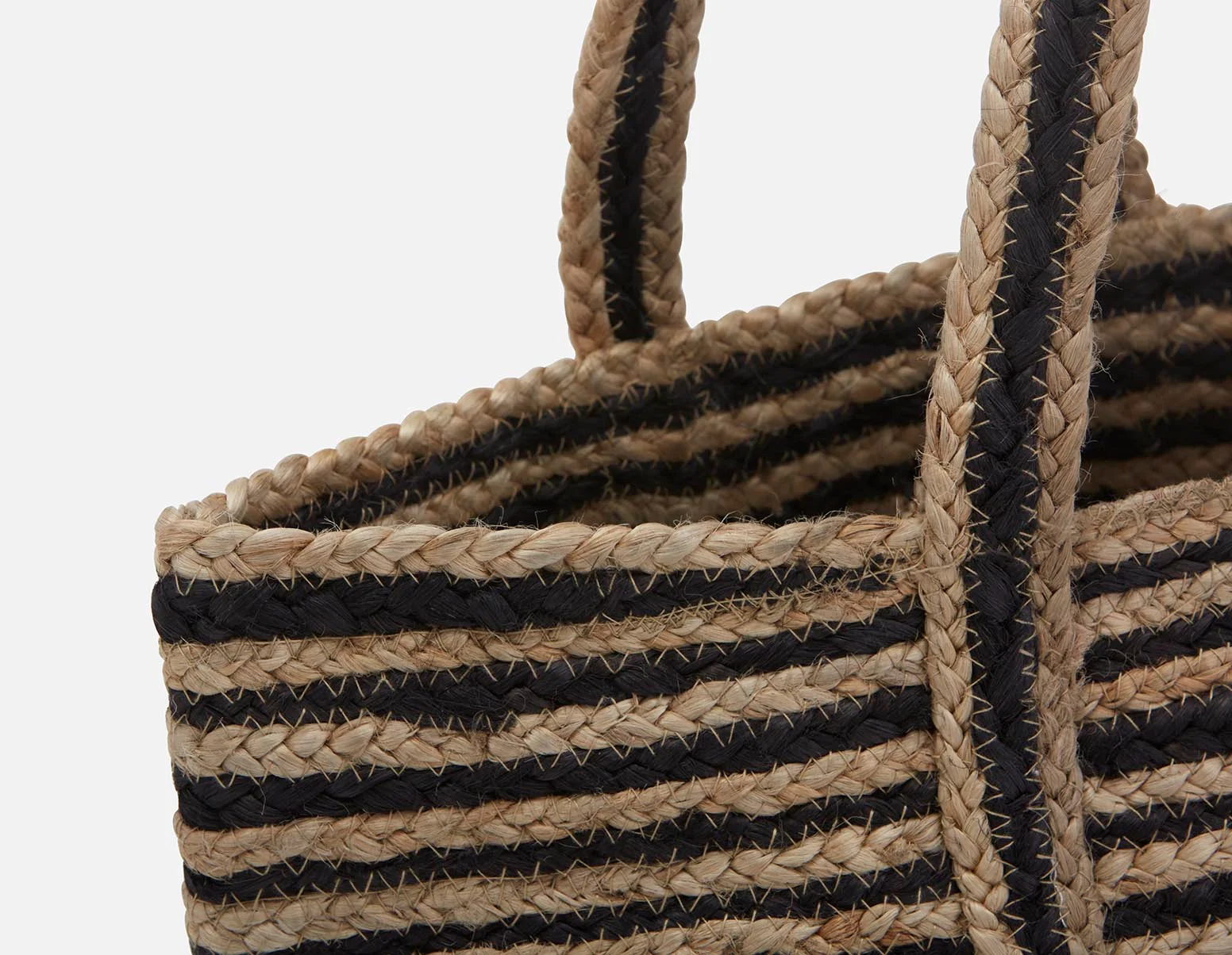 PRISCILLA — Braided jute tote bag - Image 4