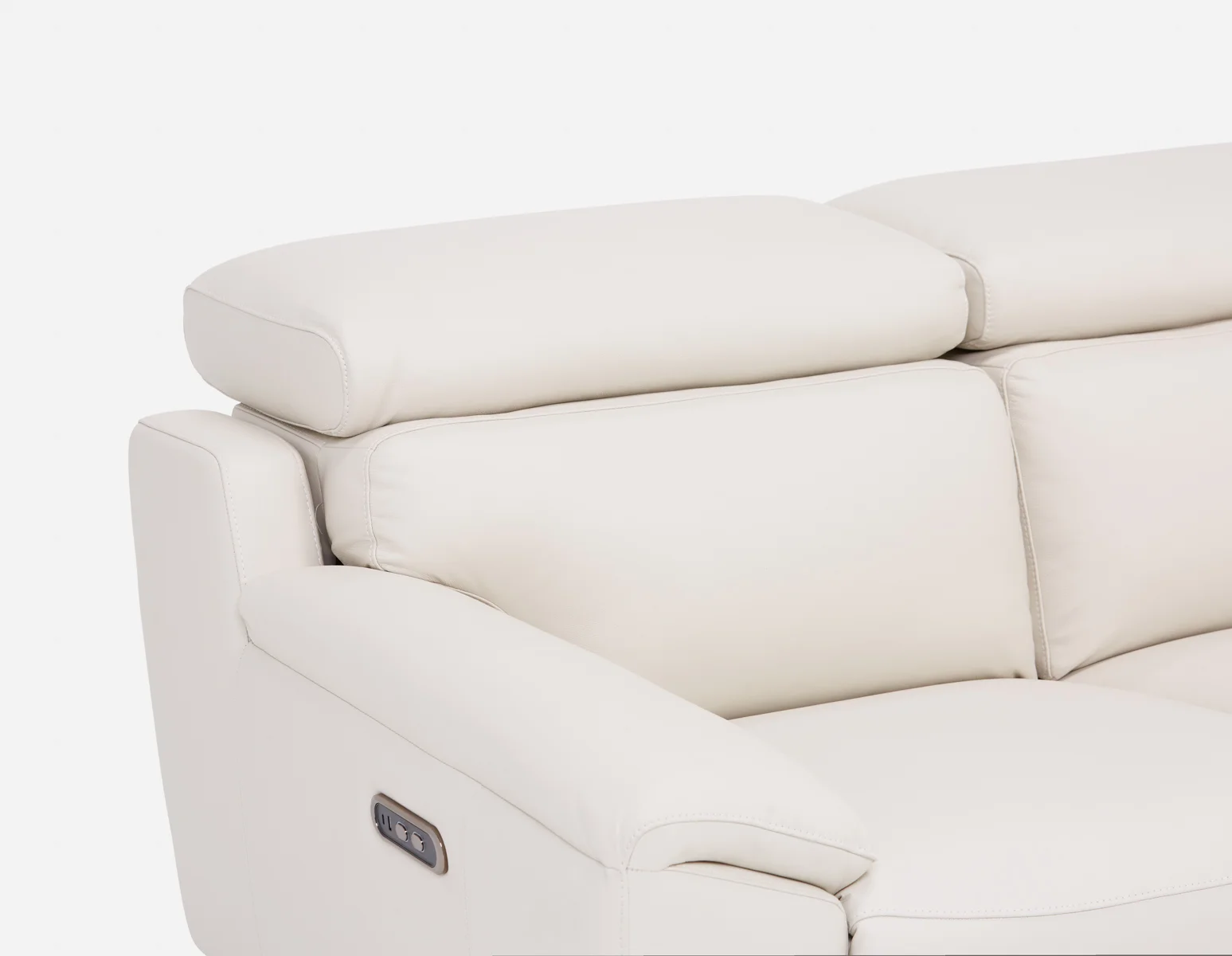 NILLIE — 100% leather power recliner contemporary loveseat (66-03-09-34) - Image 10
