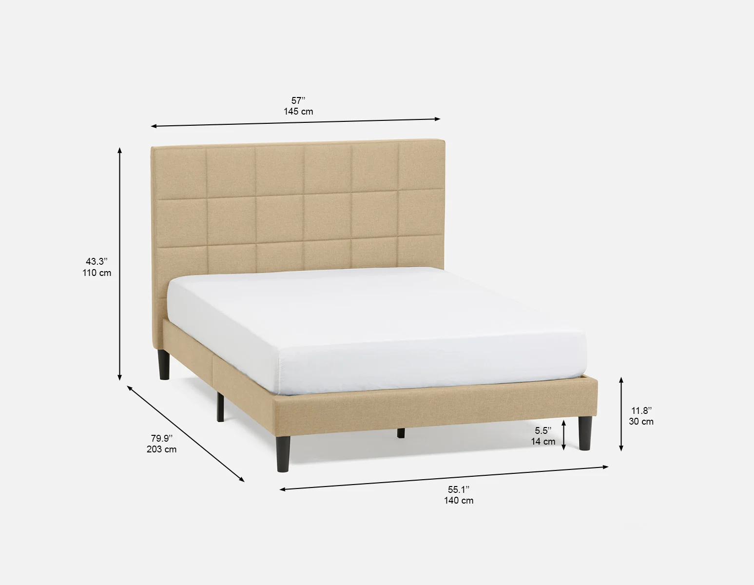 MARVELL — Modern double size bed (86-28-06-93) - Image 9